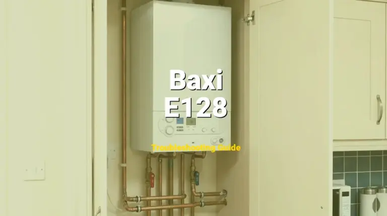 E128 Error on Baxi Boiler? Comprehensive Fix Guide