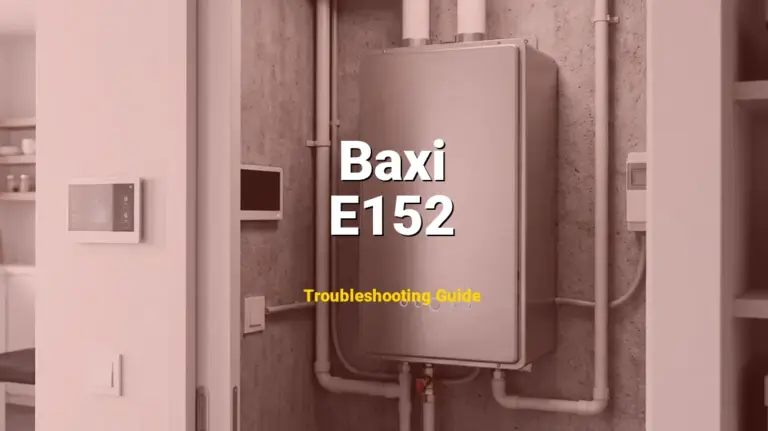 How to Fix Baxi Boiler Error Code E152: Control board parameter error (Full Guide)