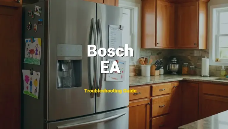 Troubleshooting Bosch Error Code EA: What It Means & How to Fix