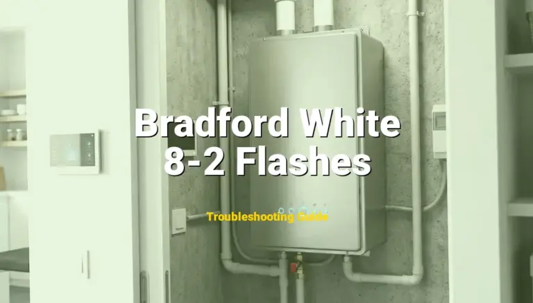 How to Fix Bradford White Water Heater Error Code 8-2 Flashes: Weak flame signal (Full Guide)