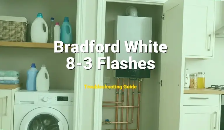 Bradford White Water Heater Error 8-3 Flashes Solved: Detailed DIY Repair