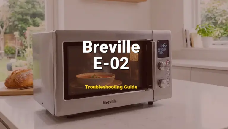 Troubleshooting Breville Error Code E-02: What It Means & How to Fix