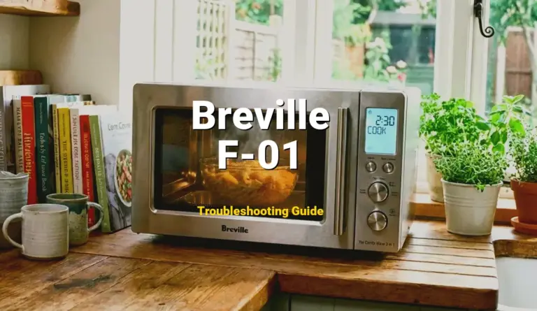 How to Fix Breville Microwave Error Code F-01: Touch Keypad Short Circuit (Full Guide)