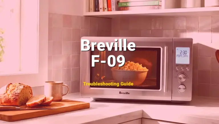 F-09 Error on Breville Microwave? Comprehensive Fix Guide