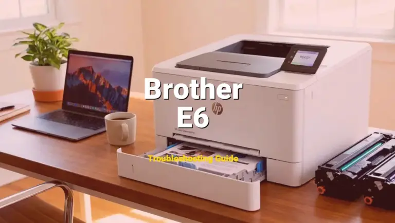 E6 Error on Brother Laser Printer? Comprehensive Fix Guide