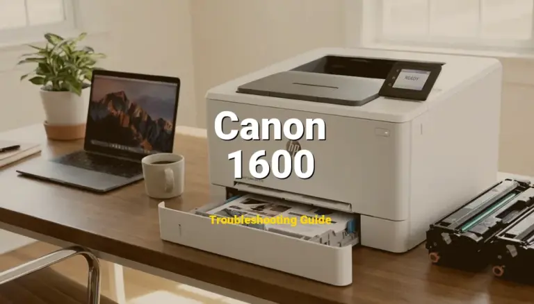 1600 Error on Canon Pixma Printer? Comprehensive Fix Guide