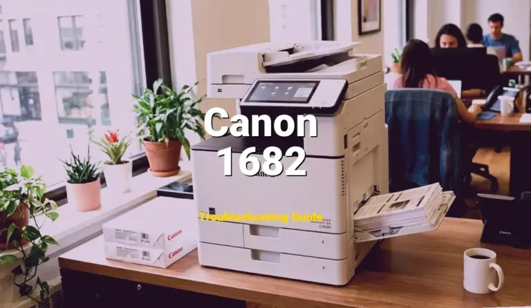 1682 Error on Canon Pixma Printer? Comprehensive Fix Guide