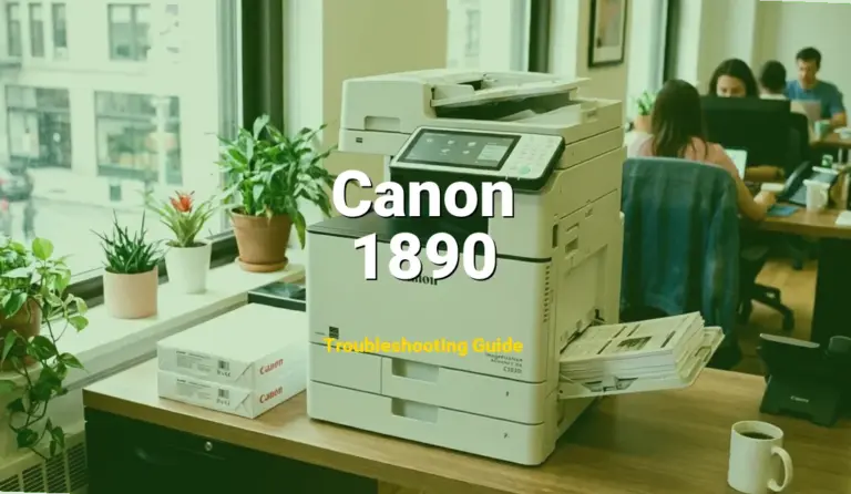 Troubleshooting Canon Error Code 1890: What It Means & How to Fix