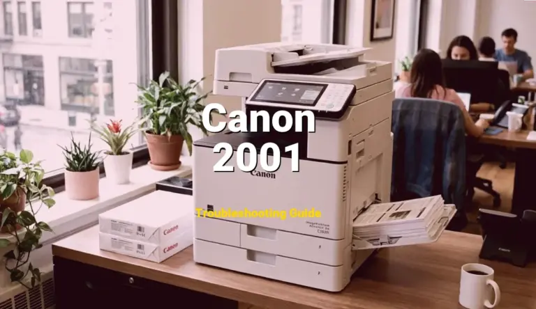 Canon Pixma Printer Error 2001 Solved: Detailed DIY Repair