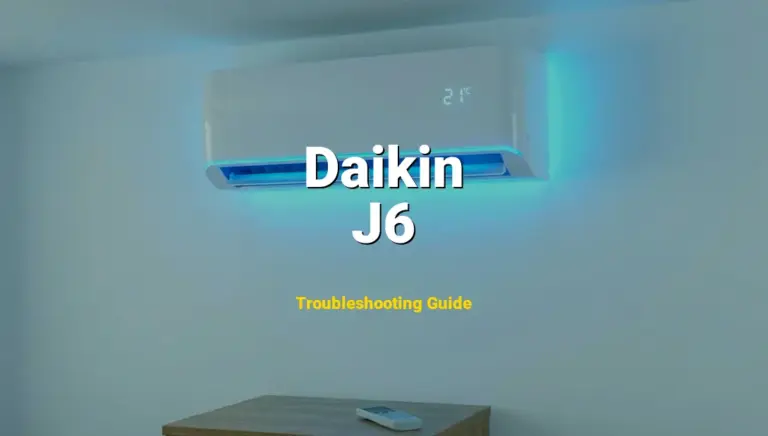 Daikin Air Conditioner Error J6 Solved: Detailed DIY Repair