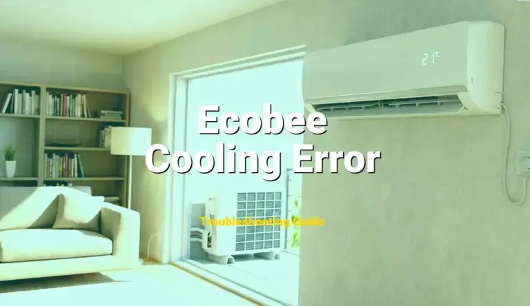 Cooling Error Error on Ecobee Thermostat? Comprehensive Fix Guide