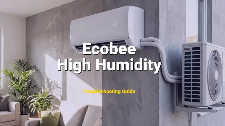 High Humidity Error on Ecobee Thermostat? Comprehensive Fix Guide