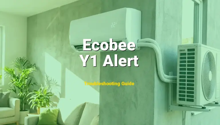 Ecobee Thermostat Error Y1 Alert Solved: Detailed DIY Repair