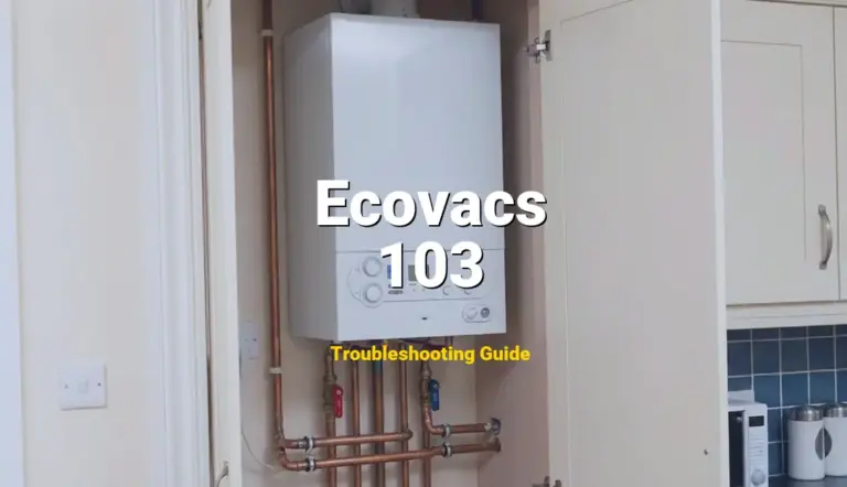 103 Error on Ecovacs Deebot? Comprehensive Fix Guide