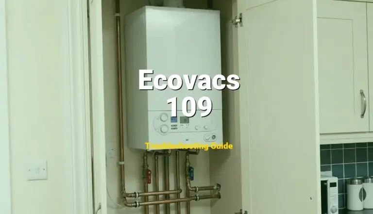 Ecovacs Deebot Error 109 Solved: Detailed DIY Repair