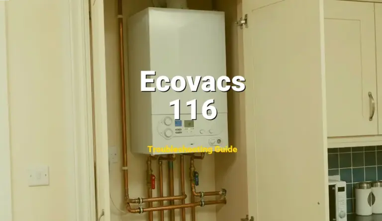 Troubleshooting Ecovacs Error Code 116: What It Means & How to Fix