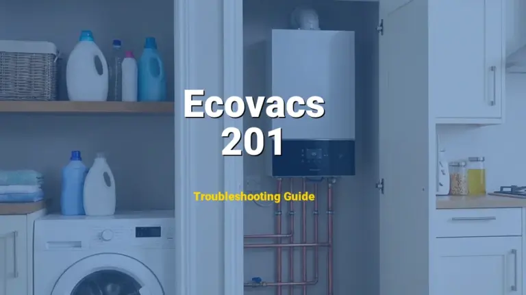 Ecovacs Deebot Error 201 Solved: Detailed DIY Repair