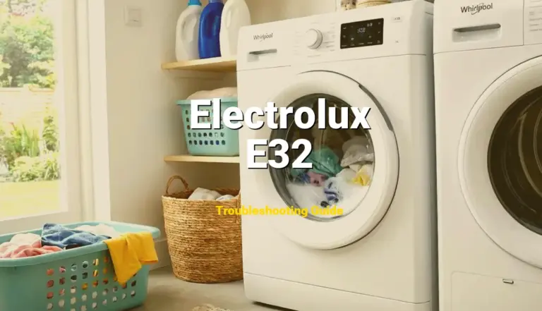 E32 Error on Electrolux Dryer? Comprehensive Fix Guide