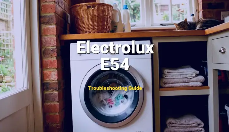 Electrolux Dryer Error E54 Solved: Detailed DIY Repair