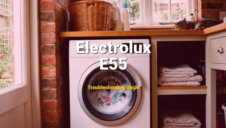 Electrolux Washer Error E55 Solved: Detailed DIY Repair