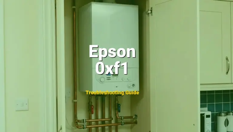 Troubleshooting Epson Error Code 0xf1: What It Means & How to Fix