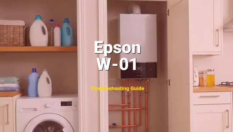 Epson EcoTank Error W-01 Solved: Detailed DIY Repair