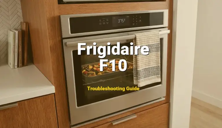 Frigidaire Oven Error F10 Solved: Detailed DIY Repair