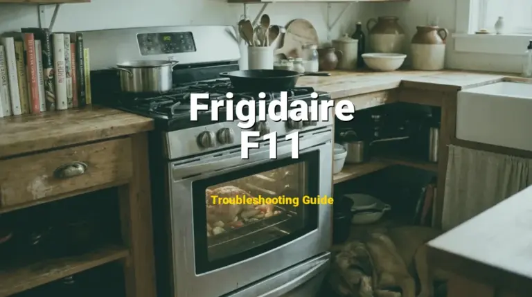 How to Fix Frigidaire Oven Error Code F11: Shorted Keypad (Full Guide)