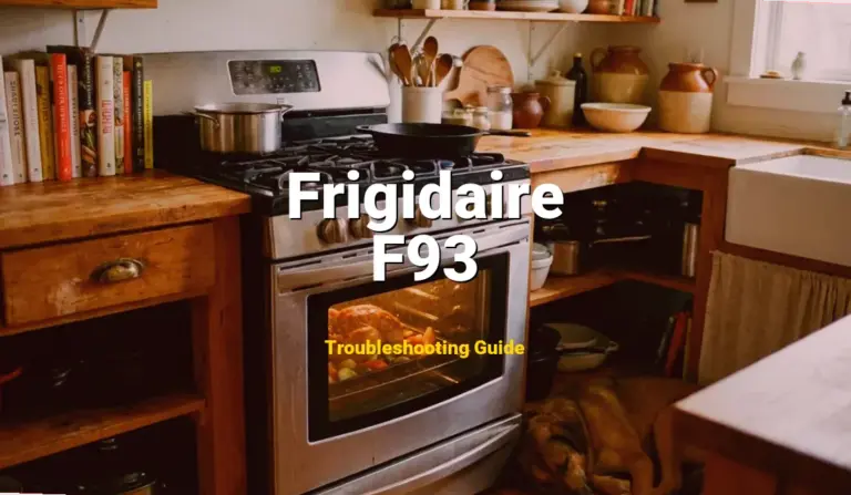 F93 Error on Frigidaire Oven? Comprehensive Fix Guide