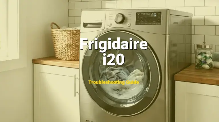 Frigidaire Dishwasher Error i20 Solved: Detailed DIY Repair