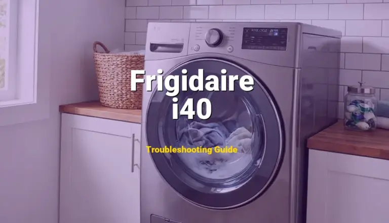 i40 Error on Frigidaire Dishwasher? Comprehensive Fix Guide