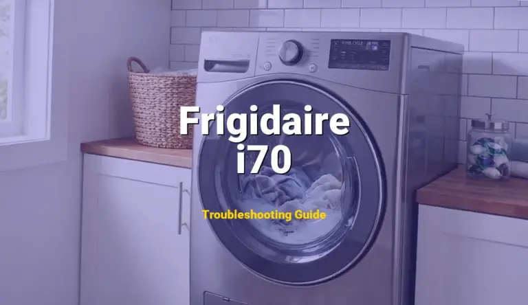 Frigidaire Dishwasher Error i70 Solved: Detailed DIY Repair
