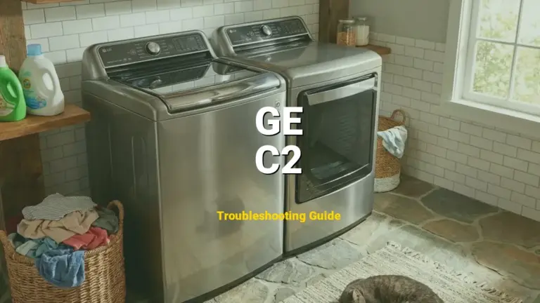 How to Fix GE Dishwasher Error Code C2: Excessive drain time longer than 7 minutes (Full Guide)