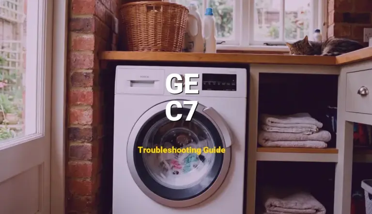 Troubleshooting GE Error Code C7: What It Means & How to Fix