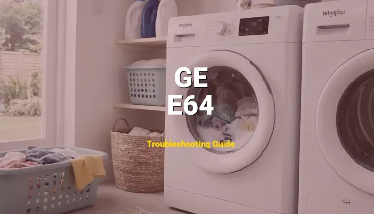 E64 Error on GE Dryer? Comprehensive Fix Guide