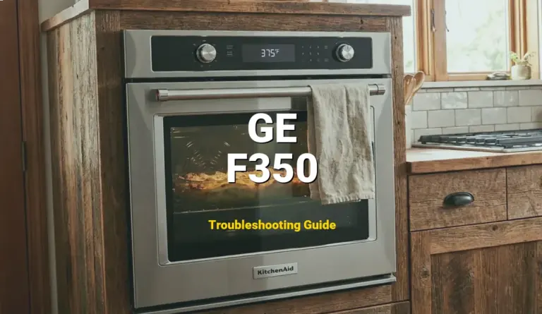 F350 Error on GE Oven? Comprehensive Fix Guide