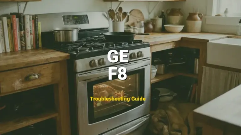 How to Fix GE Oven Error Code F8: EEPROM control failure (Full Guide)