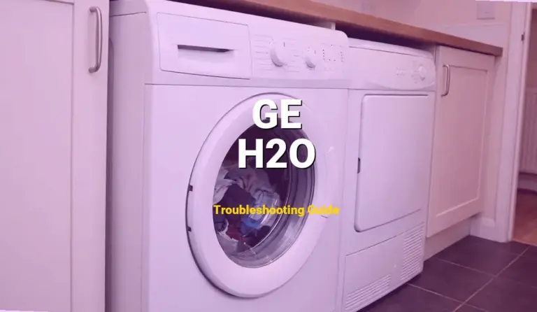 How to Fix GE Dishwasher Error Code H2O: Low water supply detected (Full Guide)