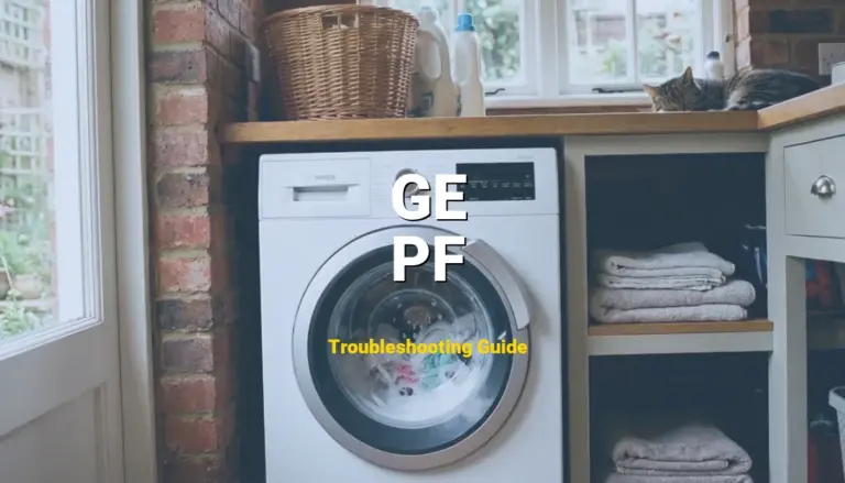 PF Error on GE Dishwasher? Comprehensive Fix Guide