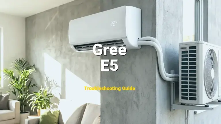 Gree Air Conditioner Error E5 Solved: Detailed DIY Repair