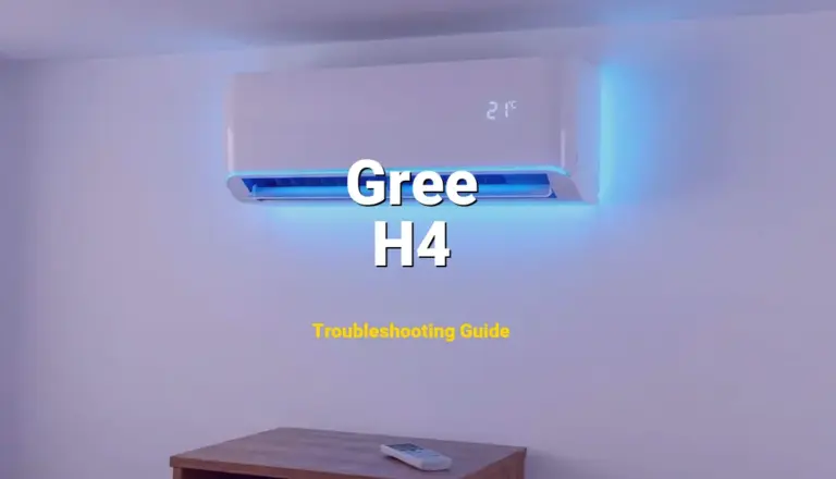 Gree Air Conditioner Error H4 Solved: Detailed DIY Repair