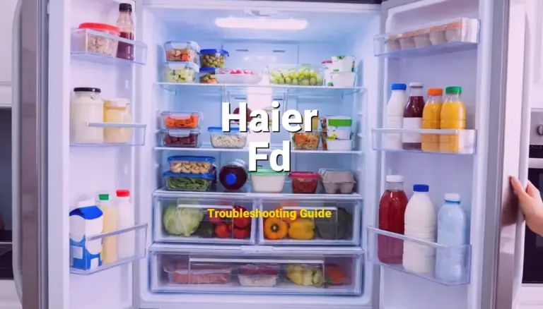 Troubleshooting Haier Error Code Fd: What It Means & How to Fix