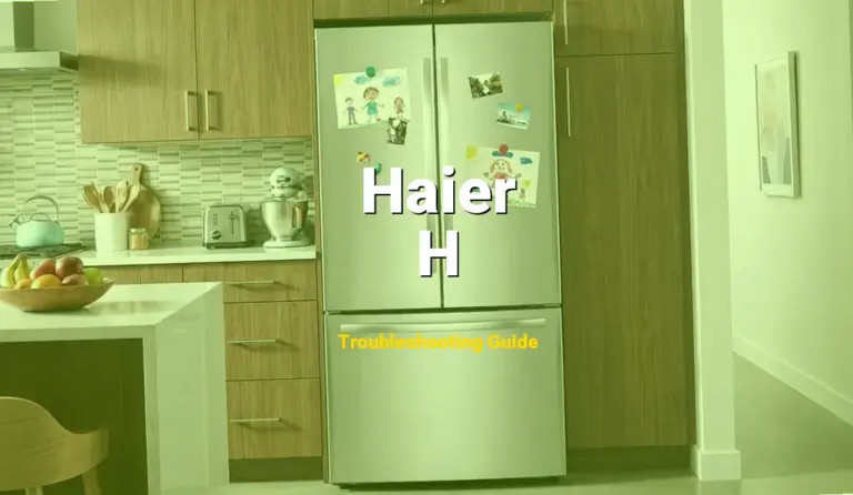 Troubleshooting Haier Error Code H: What It Means & How to Fix