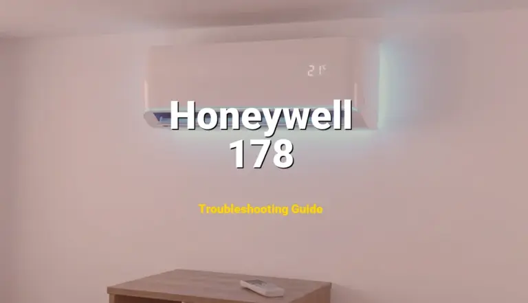 Honeywell Thermostat Error 178 Solved: Detailed DIY Repair