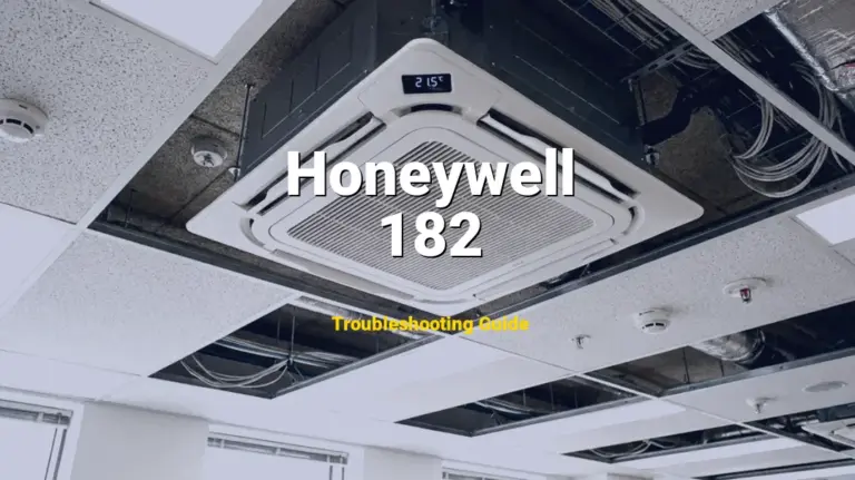 How to Fix Honeywell Thermostat Error Code 182: Replace Air Filter 2 (Full Guide)