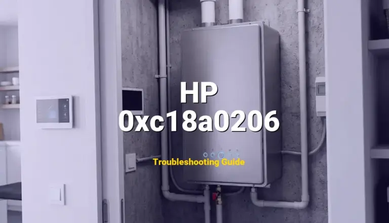 0xc18a0206 Error on HP OfficeJet? Comprehensive Fix Guide