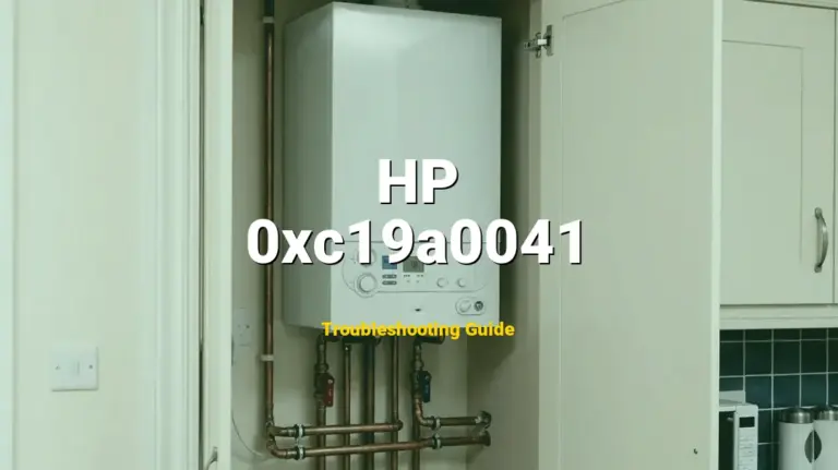 HP OfficeJet Error 0xc19a0041 Solved: Detailed DIY Repair