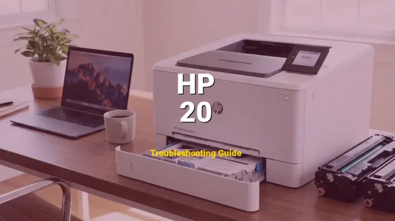 How to Fix HP LaserJet Printer Error Code 20: Insufficient Memory (Full Guide)