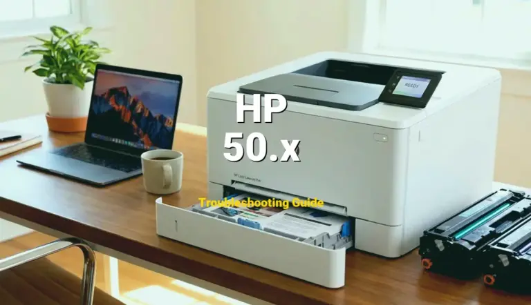 Troubleshooting HP Error Code 50.x: What It Means & How to Fix