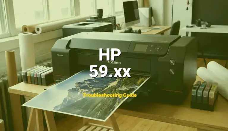 59.xx Error on HP LaserJet Printer? Comprehensive Fix Guide